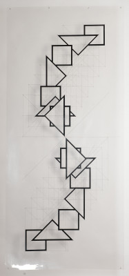 Annamaria Gelmi - Rotazione triangolo+quadrato, 1976