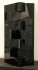 Incastro, 1976/2000 - plexiglass nero, 50 x 27 x 5 cm, 